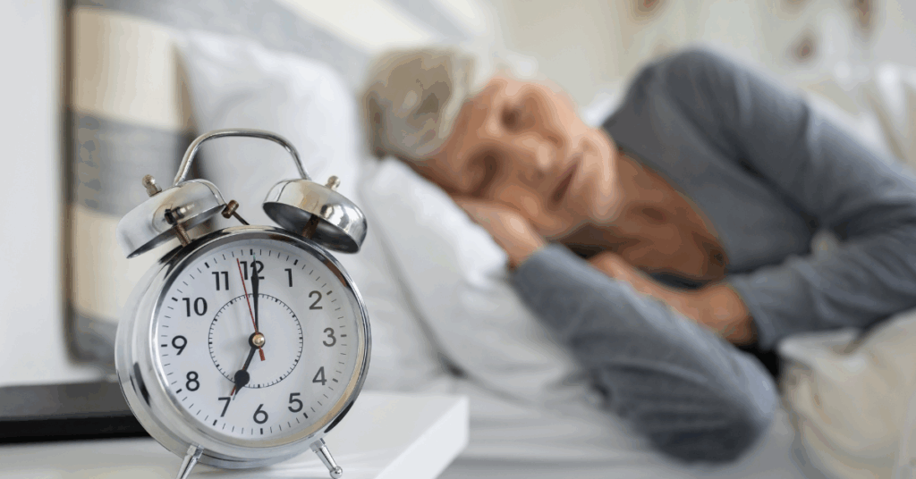 Creating Peaceful Bedtime Rituals 1 Senior Sleeping