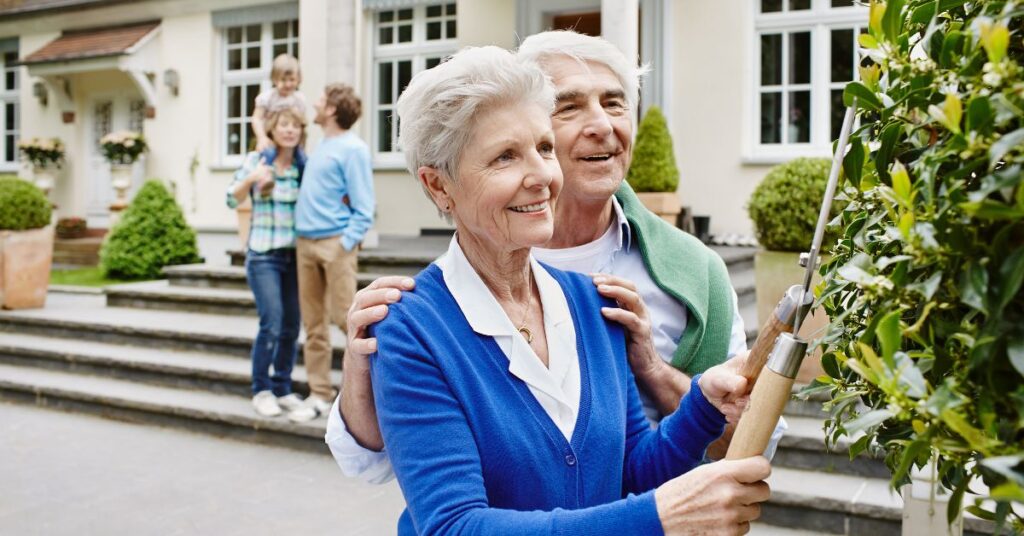 Seniors In Senior Living Community